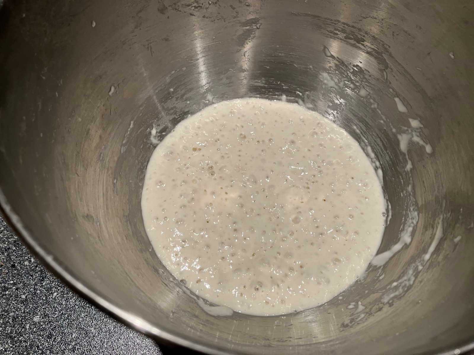 Poolish nach 24 Stunden